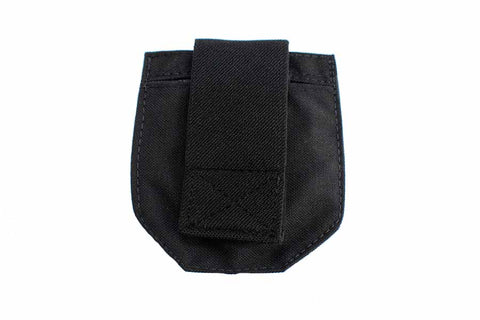 Black handcuff pouch